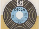BURL IVES 45 A HOLLY JOLLY CHRISTMAS B/W SNOW FOR JOHNNY VG DECCA 31695 PROMO