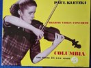 COLUMBIA RECORDS 33 CX 1165 JOHANNA MARTZY BRAHMS CONCERTO D MAJOR OP.77