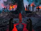 Counterparts - A Eulogy For Those Still Here [Orange in Red w/ Black Splatter Vi