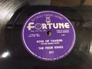 FOUR KINGS Fortune 517 Rose Of Tangiers/Doo-Li-Op DETROIT DOO-WOP R&B 78 1955 EX
