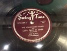 HOLLYWOOD FLAMES  Swing Time 345 Let's Talk It Over/I Know WEST COAST DOO-WOP 78