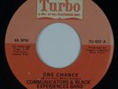 COMMUNICATORS & BLACK EXPERIENCES BAND: One Chance US Turbo Northern Soul 45 MP3