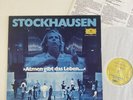 Stockhausen Atmen Gibt Das Leben Deutsch gramophone LP Avant Garde