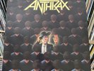 Anthrax Among The Living UK 1st Press Vinyl LP Island Records ILPS986 1987