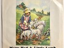 * PAUL McCARTNEY & WINGS Mary Had A Little Lamb PIC SLEEVE Apple 1851 45