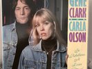 GENE CLARK CARLA OLSON So Rebellious A Lover LP 1987 Rhino ORIG US PRESS BYRDS