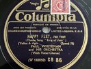 Columbia (French) CB 86 Paul Whiteman HAPPY FEET Superb laminated copy. E Cond