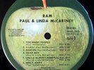 Beatles-Related LP Paul McCartney Ram TOUGHEST OF 1975 “ALL RIGHTS” VARIATIONS