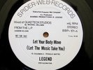 LEGEND Let Your Body Move SPIDER WEB promo modern soul boogie RARE