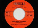 C&W Xmas 45 - Thomas Beck & Carmie Gregory - Christmas Is Coming - Iredell VG+