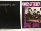 THE LORDS OF THE NEW CHURCH  OG 1982 Vinyl LP NEAR MINT +Live for Today LP NM