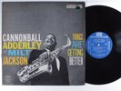 CANNONBALL ADDERLEY & MILT JACKSON Things Are Getting Better RIVERSIDE LP mono e