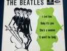 The Beatles I Feel Fine Norway Orig'64 Parlophone / Odeon GEOS-225 7