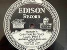 EDISON DIAMOND DISC 52129 Vaughn De Leath “Christmas in Other Lands, Part 1 (An