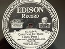 EDISON DIAMOND DISC 52129 Vaughn De Leath “Christmas in Other Lands, Part 1 (A