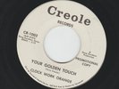GARAGE FUZZ bw PUNK 45 - CLOCK WORK ORANGE - YOUR GOLDEN TOUCH - HEAR -  CREOLE