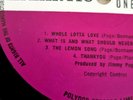 Led Zeppelin II 1st UK Press 1969 Red Plum Lemon Song on Label A2B2 Nr Ex vinyl