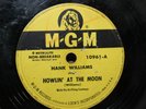 1951 Hank Williams Howlin' At The Moon / I Can't Help It - 78 RPM Record