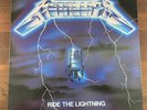 Metallica - Ride the Lightning  Vinyl LP Elektra/Megaforce  19 Nov 1984  VG++