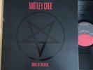 MOTLEY CRUE Shout At The Devil 1983 Elektra R-163952 LP Record Vintage Vinyl VG+
