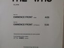 THE WHO Eminence Front 12