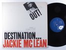 JACKIE MCLEAN Destination Out BLUE NOTE LP VG+ stereo UA van gelder e