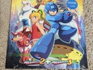 Mega Man 2 & 3 Soundtrack Limited X2LP Mega Buster Blue White Splatter Vinyl OST