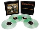 Megadeth : Death by Design Book Box Set + Warheads On Foreheads Clear Vinyl NEW