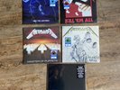 Metallica Walmart coloured vinyl LPs x 5 Read Description