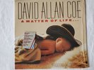David Allan Coe - A Matter Of Life...And Death LP w/hype - FC 40571