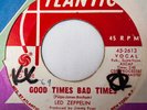 Led Zeppelin Hard Rock 45 Good Times Bad Times bw Communication Breakdown Promo
