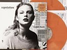 Taylor Swift - Reputation Vinyl Record 2XP Limited Orange/Picture Disc