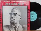 Malcolm X LP “Message To The Grass Roots”   Afro Records 1264   In Shrink