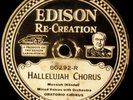 Hallelujah Chorus Edison Record Oratorio Chorus Gregorian Choir Gloria 80292