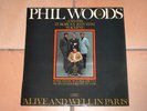 LP PHIL WOODS Alive and Well in Paris George GRUNTZ Henri TEXIER Orig Pathé 1968
