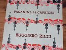 PAGANINI 24 CAPRICES RICCI VINYL LP ORIG ED1 UK PRESS DECCA SXL 2194 WBG RARE EX