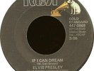 Elvis Presley If I Can Dream / Edge Of Reality Vinyl Single 7inch Rca
