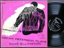 OSCAR PETERSON Plays Duke Ellington LP MERCURY MGC-603 US 1953 DG MONO Ray Brown