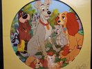 Vintage Walt Disney Picture Disc/Record-Lady And The Tramp-Record Vinyl 33 RPM