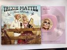 TRIXIE MATTEL Two Birds One Stone TRANSLUCENT/PINK BLOB VINYL LP Drag Race NM/NM