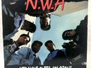 N.W.A. STRAIGHT OUTTA COMPTON 1988 EX Vinyl Record Ruthless Priority USA Hip-Hop