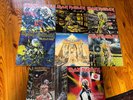 9 Iron Maiden LP ORIGINALS Killers Powerslave Live After Death Somewhere In Time