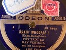 Odeon  165559 Ray Ventura Collegians MAKIN WHOOPEE  78rpm E/EE+  Jazz 1929 Paris