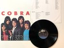 COBRA First Strike 1983 Epic Records vinyl LP  Promo Rare Jimi Jamison