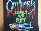 OBITUARY  Back Patch Aufnäher 1990,  , Blue Grape Merch, Original