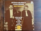 GRUMIAUX HASKIL violin sonatas BEETHOVEN 1st PRESS PHILIPS STEREO Dutch 4LP BOX