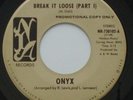 Rare Funk Soul Oakland Bay Area ONYX Break It Loose Pt 1 & 2 NIA Promo 45 HEAR