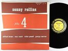 Sonny Rollins - Plus Four LP - Prestige - OJC-243 Mono VG+