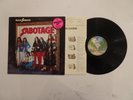 BLACK SABBATH SABOTAGE LP INSANLEY RARE ORIG. 1975 WB PALM TREE LABEL PROMO COPY