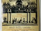 G. F. Handel - The Three Cantatas  - Helen Watts: Contralto 12” Vinyl LP Record